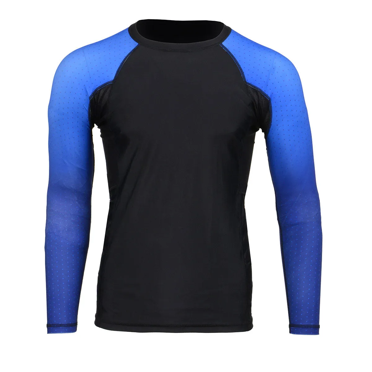 X-Fitness XFM7000 Men's Long Sleeve Compression Rash Guard Athletic