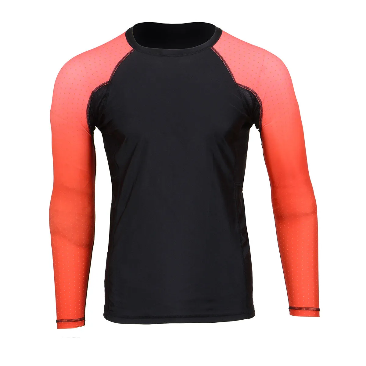 X-Fitness XFM7000 Men's Long Sleeve Compression Rash Guard Athletic